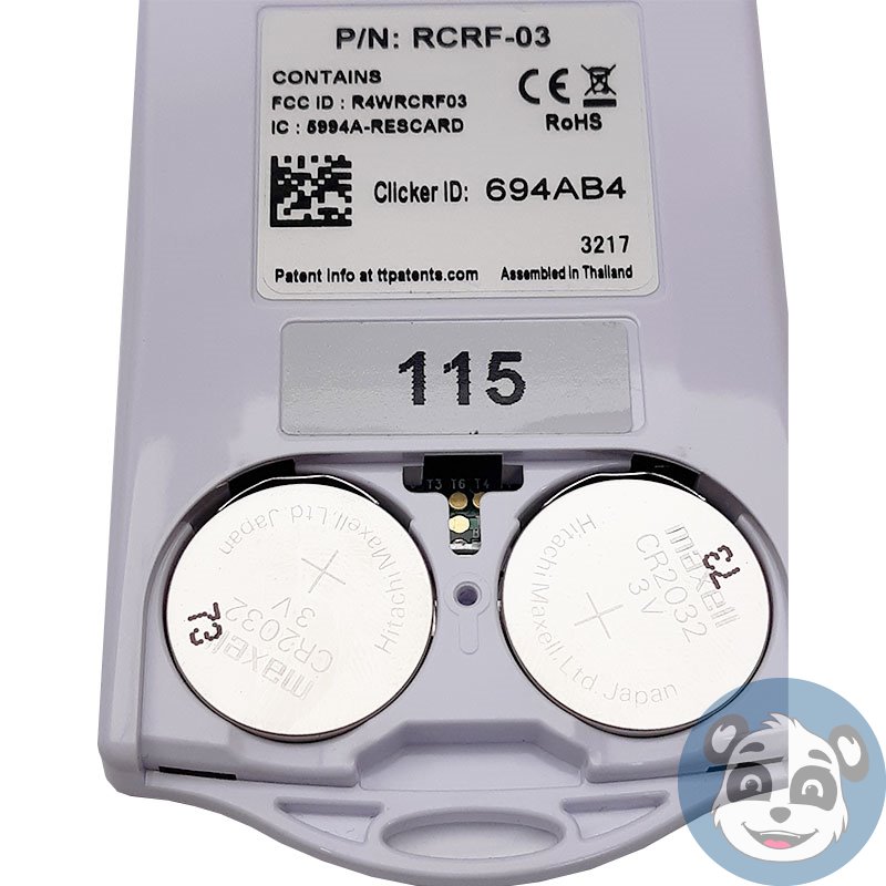 Lot / Case of 60 Turning Point RCRF-03, Response Card IR Clicker, No ...